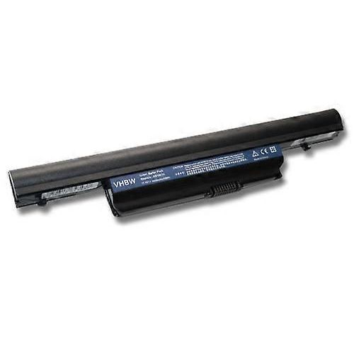 Batterie de remplacement vhbw pour Acer BT.00607.123, BT.00606.010, BT.00607.129, BT.00607.122, BT.00607.124, BT.00607.128 pour ordinateur portable (4400mAh, 11.1V, Li-ion)