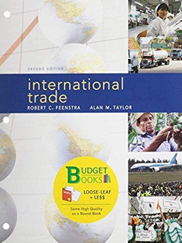 International Economics Trade (Loose Leaf)