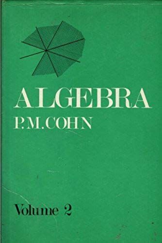Algebra. Volume 2 (V. 2)