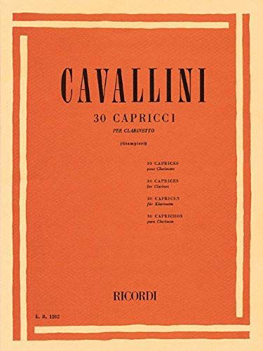 30 Capriccios: Clarinet Solo