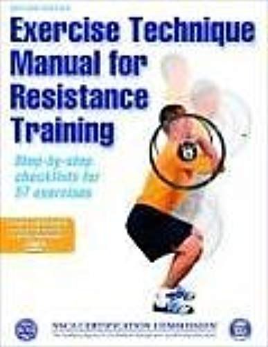 Exercise Technique Manual For Resistance Training-2nd Edition (Book & Dvd) [Paperback]