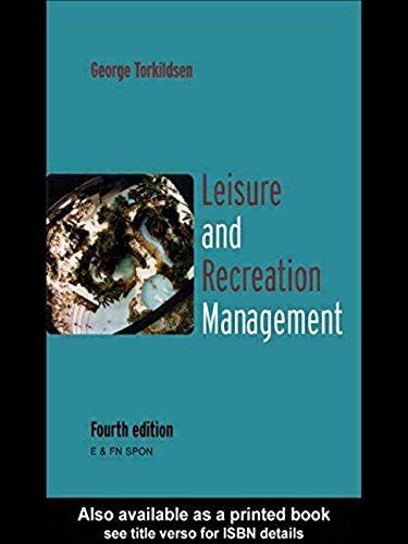 Leisure And Recreation Management