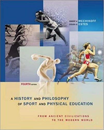 A History And Philosophy Of Sport And Physical Education