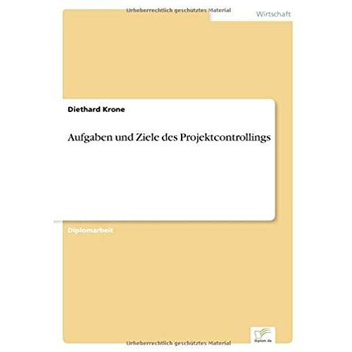 Aufgaben Und Ziele Des Projektcontrollings