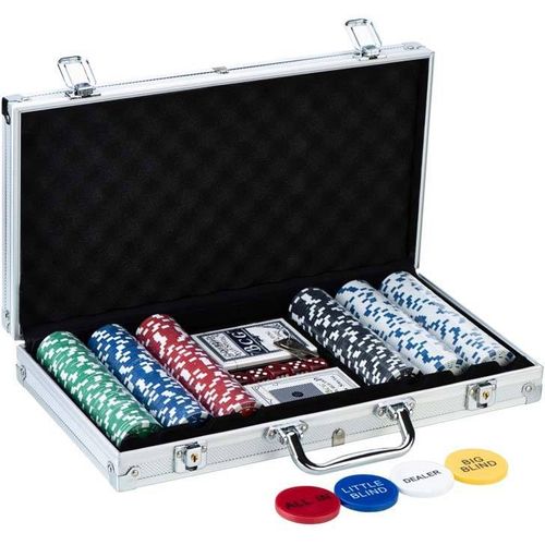 Mallette De Poker 300 Jetons 14gr - Modèle Vegas