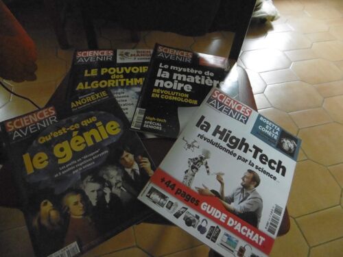 Sciences Et Avenir Magazine N° 814/815/816/819 Lot De 4