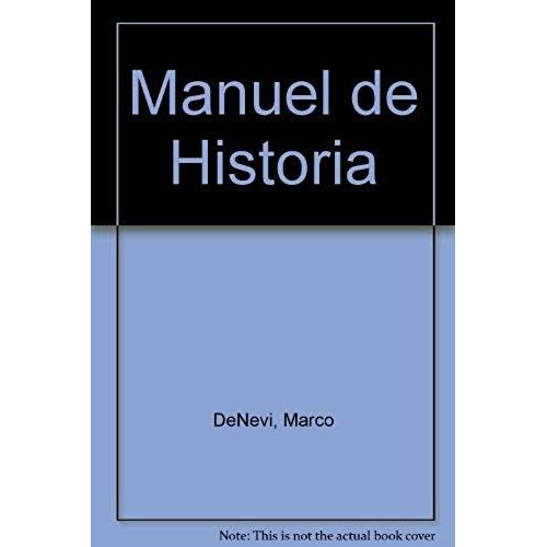 Manuel De Historia (N.V.)