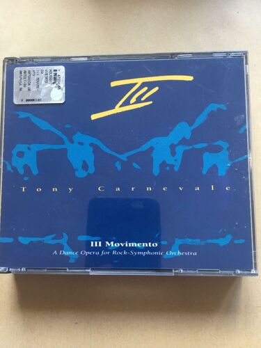 Tony Carnevale - 3 Movimento - Cd Musique