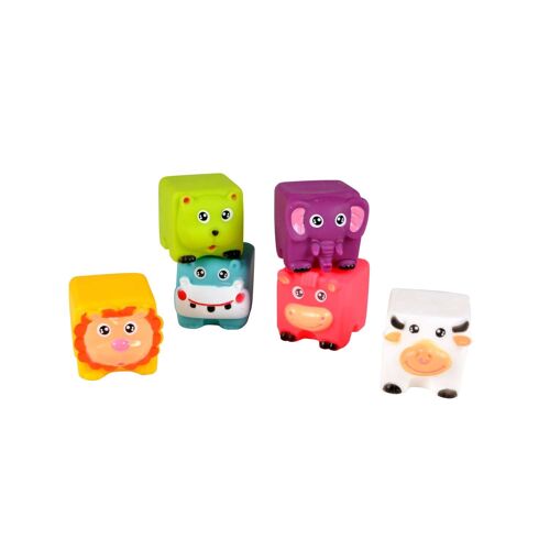 Jeu De Bain Cubes Animaux