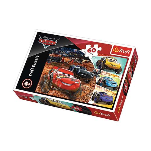 Puzzle Cars Mc Queen - + 4 Ans - 60 Pièces