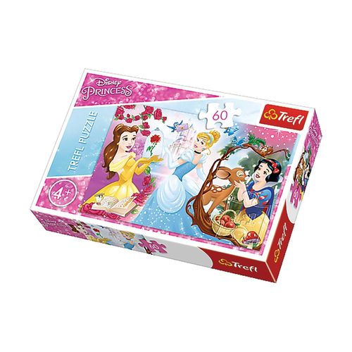 Puzzle Princesses L'invitation Au Bal - + 4 Ans - 60 Pièces