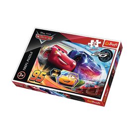 Puzzle Cars - + 3 Ans - 24 Pièces Maxi