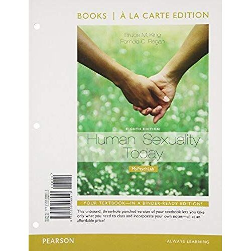 Human Sexuality Today, Books A La Carte Edition