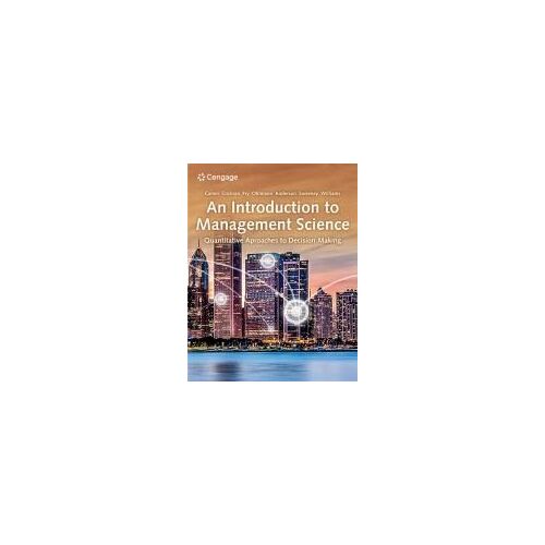 An Introduction To Management Science