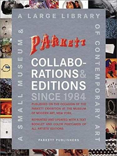 Parkett Collaborations & Editions Since 1984: New Postcard Set Of All Artists' Editions With Text Booklet From Parkett's Moma Show