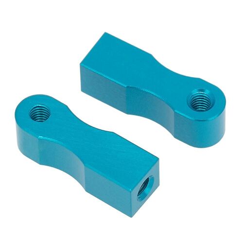 Support de fixation de montage de servo métallique 2pcs pour Tt01 -01 1/10 Rc Pièces de mise à niveau de voiture