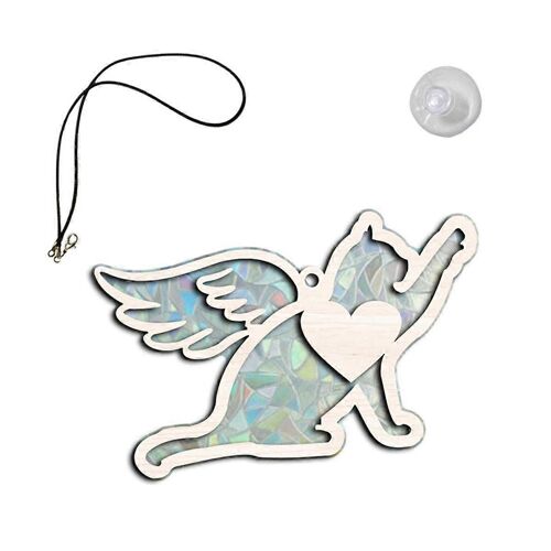 Sun Catcher arc en ciel Maker Rainbow Maker chien Memorial Sun Catcher Portable chien Memorial ornement C