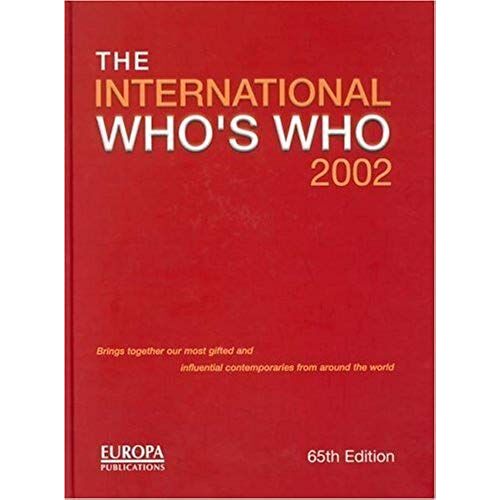 The International Who's Who 2002