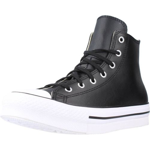 Converse Chuck Taylor All Star Platform Leather Colour Noir - 35 1/2