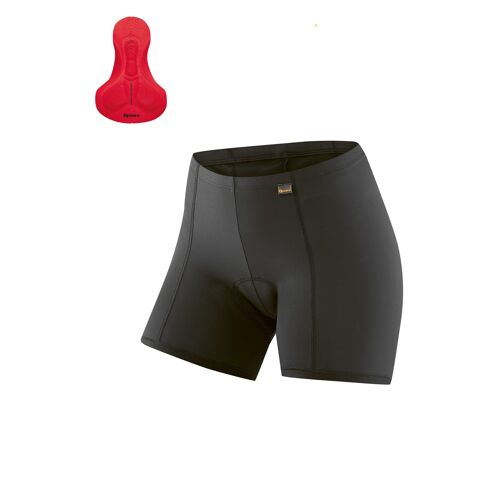 Gonso - Women's Sitivo Red Underwear - Pantalon De Cyclisme Taille 36, Noir