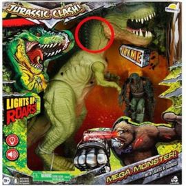 Trade Shop - Jurassic Clash Mega Monsters Modèle Dinosaure Enfants Jouet Lumières Et Sons