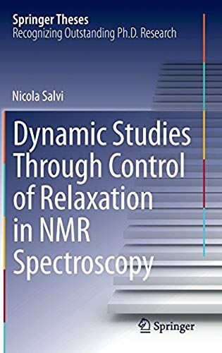 Dynamic Studies Through Control Of Relaxation In Nmr Spectroscopy