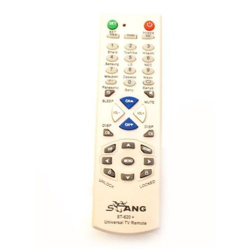 Trade Shop - Télécommande universelle Recherche automatique de codes Chaînes TV Lcd Led Plasma