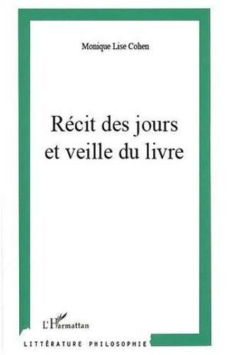 Récits Des Jours Et Veille Du Livre