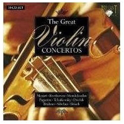 10 Cd The Great Violin Concertos