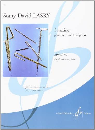 Stany David Lasry : Sonatine Pour Flûte Piccolo Et Piano - Billaudot Gb7632
