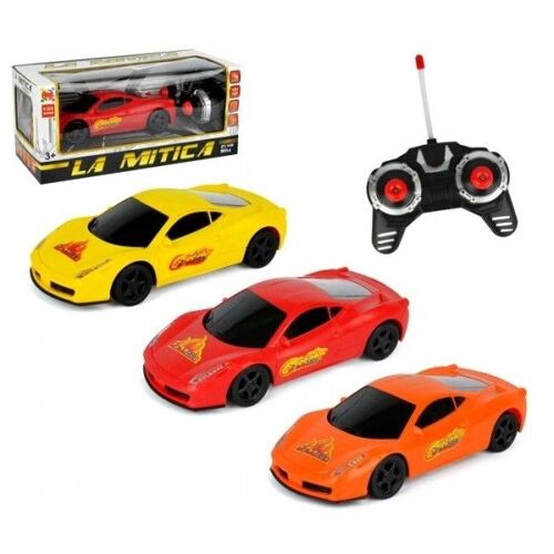 Trade Shop - Voiture De Course Radiocommandée À L'échelle 1:24 Télécommande À 4 Fonctions