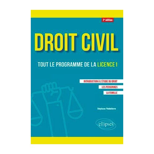 Droit Civil. Tout Le Programme De La Licence 1
