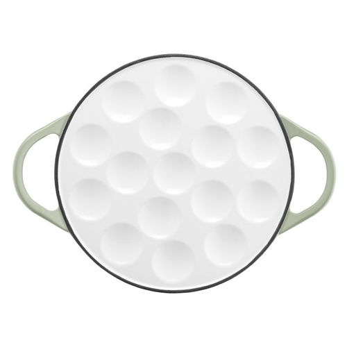 Tefal E2580425 Poffertjespan, Poêle À Pancake, 16 Empreintes, Poignées Robustes