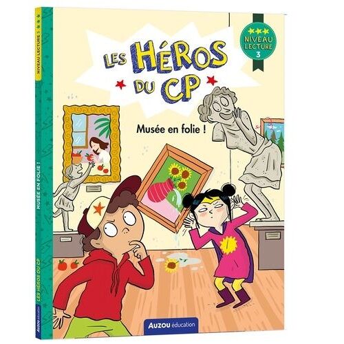 Les Héros Du Cp - Musée En Folie ! - Niveau Lecture 3