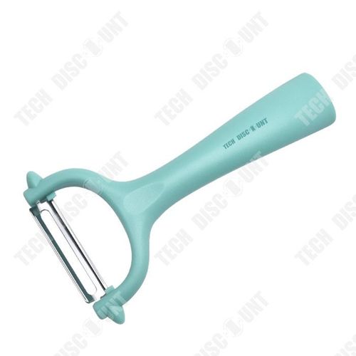 Td® Eplucheur 2pcs Eplucheur En Plastique De Couleur Pure Home Kitchen Fruit & Vegetable Peeler Lightweight Peeler