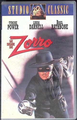 Le Signe De Zorro - Tyrone Power - Vhs