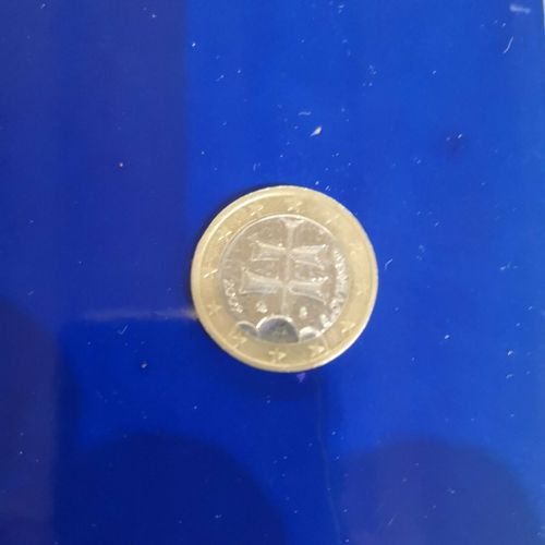 Pièce 1 Euro Slovaquie 2009, Croix De Lorraine