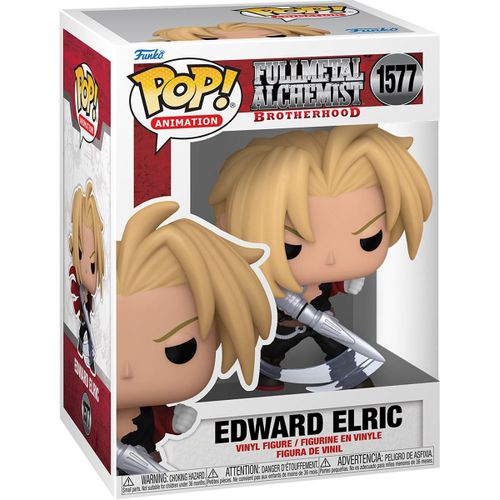 Figurine Funko Pop - Fullmetal Alchemist: Brotherhood (Fma) N°1577 - Edward Elric (75616)