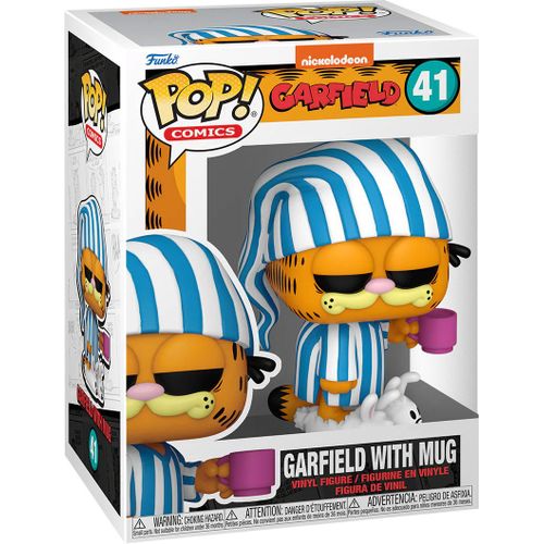 Figurine Funko Pop - Garfield N°41 - Garfield Avec Mug (80162)