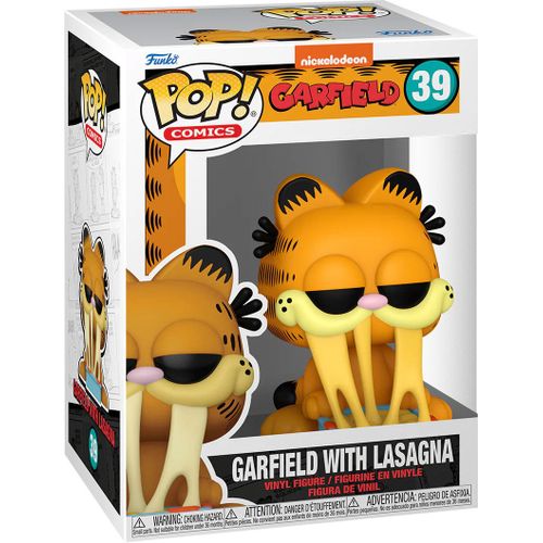 Figurine Funko Pop - Garfield N°39 - Garfield Avec Lasagnes (80161)