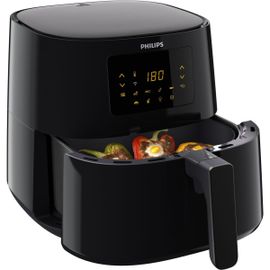 Friteuse Philips Airfryer XL Essential Connected HD9280 - 1.2 kg - Technologie Rapid Air - Noir et argent foncé