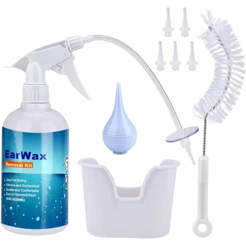 Kit D'elimination De La Cire D'oreille, Nettoyant Auriculaire Safe Effective Pour Adultes&enfants, Nettoyage De La Cire Auriculaire Et Soulagement Des Oreilles Bouchées/Démangeaisons/Du Mal D' Goodnice 