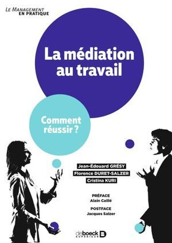 La Médiation Au Travail