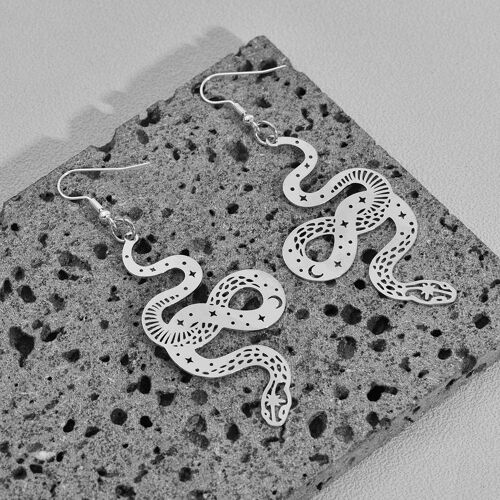 Boucles D'oreilles Pendantes Créatives Pour Femme, Style Bohème, National, Vent, Étoile, Lune, Vente Directe