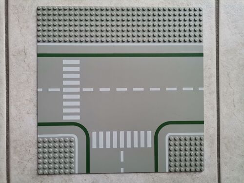 Plaque routière LEGO vintage