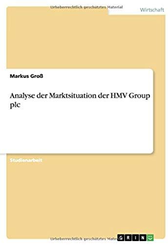Analyse Der Marktsituation Der Hmv Group Plc