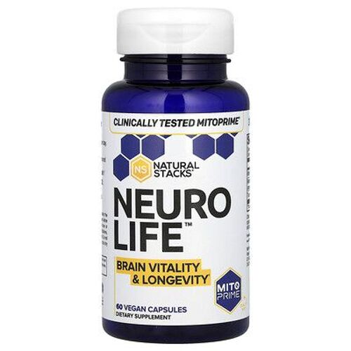 Natural Stacks Neuro Life, 60 Capsules Vegan 