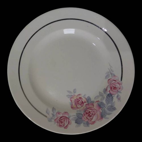 Serviteur Plat Sur Pidouche Digoin Sarreguemines 200320 Multicolore