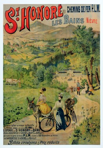 Affiche Saint Honore Les Bains