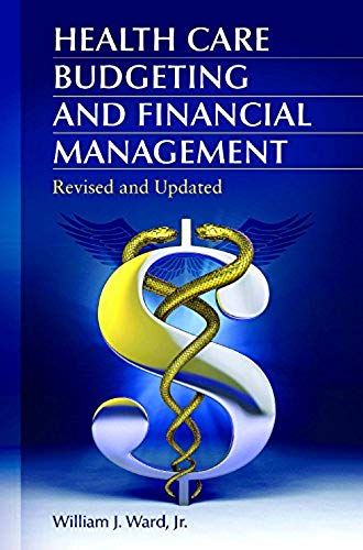 Health Care Budgeting And Financial Management